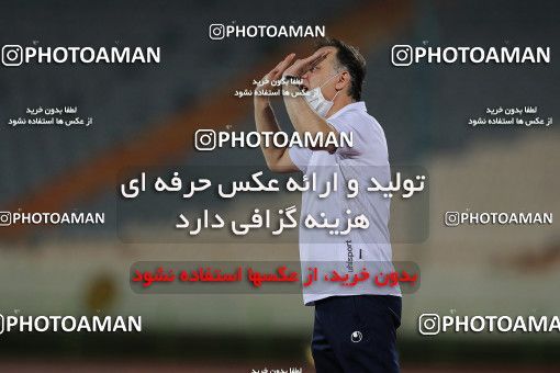 1545027, Tehran, , Iran Football Pro League، Persian Gulf Cup، Week 24، Second Leg، Esteghlal 0 v 0 Tractor Sazi on 2020/07/11 at Azadi Stadium