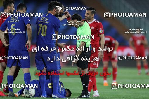 1545144, Tehran, , Iran Football Pro League، Persian Gulf Cup، Week 24، Second Leg، Esteghlal 0 v 0 Tractor Sazi on 2020/07/11 at Azadi Stadium