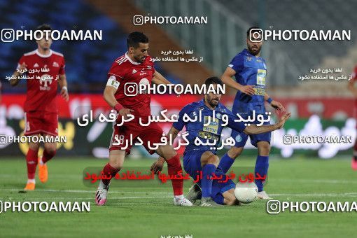 1545201, Tehran, , Iran Football Pro League، Persian Gulf Cup، Week 24، Second Leg، Esteghlal 0 v 0 Tractor Sazi on 2020/07/11 at Azadi Stadium