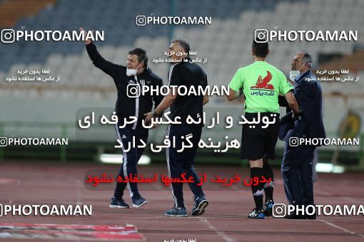 1545100, Tehran, , Iran Football Pro League، Persian Gulf Cup، Week 24، Second Leg، Esteghlal 0 v 0 Tractor Sazi on 2020/07/11 at Azadi Stadium