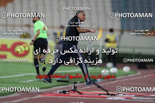 1545066, Tehran, , Iran Football Pro League، Persian Gulf Cup، Week 24، Second Leg، Esteghlal 0 v 0 Tractor Sazi on 2020/07/11 at Azadi Stadium