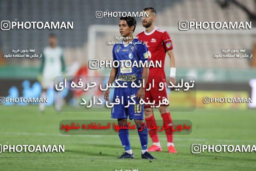 1545244, Tehran, , Iran Football Pro League، Persian Gulf Cup، Week 24، Second Leg، Esteghlal 0 v 0 Tractor Sazi on 2020/07/11 at Azadi Stadium