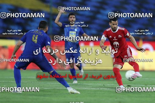 1545164, Tehran, , Iran Football Pro League، Persian Gulf Cup، Week 24، Second Leg، Esteghlal 0 v 0 Tractor Sazi on 2020/07/11 at Azadi Stadium