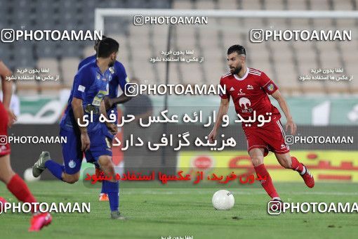 1545137, Tehran, , Iran Football Pro League، Persian Gulf Cup، Week 24، Second Leg، Esteghlal 0 v 0 Tractor Sazi on 2020/07/11 at Azadi Stadium