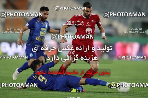 1545122, Tehran, , Iran Football Pro League، Persian Gulf Cup، Week 24، Second Leg، Esteghlal 0 v 0 Tractor Sazi on 2020/07/11 at Azadi Stadium