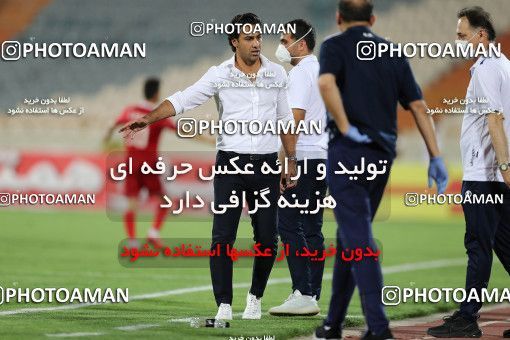 1545108, Tehran, , Iran Football Pro League، Persian Gulf Cup، Week 24، Second Leg، Esteghlal 0 v 0 Tractor Sazi on 2020/07/11 at Azadi Stadium