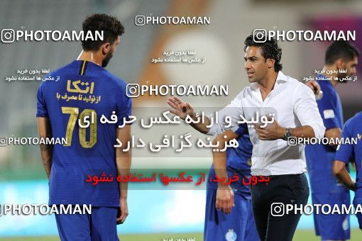 1545185, Tehran, , Iran Football Pro League، Persian Gulf Cup، Week 24، Second Leg، Esteghlal 0 v 0 Tractor Sazi on 2020/07/11 at Azadi Stadium