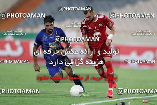 1545019, Tehran, , Iran Football Pro League، Persian Gulf Cup، Week 24، Second Leg، Esteghlal 0 v 0 Tractor Sazi on 2020/07/11 at Azadi Stadium
