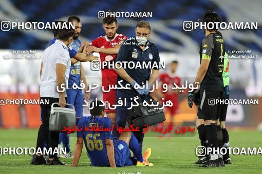 1545157, Tehran, , Iran Football Pro League، Persian Gulf Cup، Week 24، Second Leg، Esteghlal 0 v 0 Tractor Sazi on 2020/07/11 at Azadi Stadium