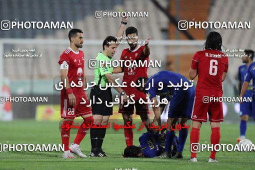 1545053, Tehran, , Iran Football Pro League، Persian Gulf Cup، Week 24، Second Leg، Esteghlal 0 v 0 Tractor Sazi on 2020/07/11 at Azadi Stadium