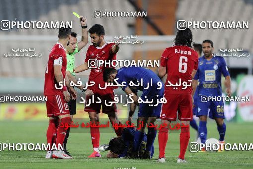 1545028, Tehran, , Iran Football Pro League، Persian Gulf Cup، Week 24، Second Leg، Esteghlal 0 v 0 Tractor Sazi on 2020/07/11 at Azadi Stadium
