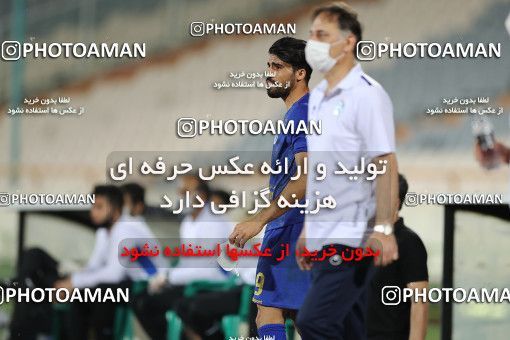 1545041, Tehran, , Iran Football Pro League، Persian Gulf Cup، Week 24، Second Leg، Esteghlal 0 v 0 Tractor Sazi on 2020/07/11 at Azadi Stadium