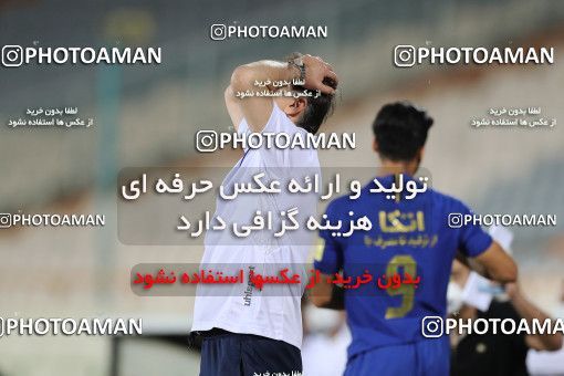 1545125, Tehran, , Iran Football Pro League، Persian Gulf Cup، Week 24، Second Leg، Esteghlal 0 v 0 Tractor Sazi on 2020/07/11 at Azadi Stadium