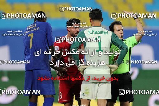 1545168, Tehran, , Iran Football Pro League، Persian Gulf Cup، Week 24، Second Leg، Esteghlal 0 v 0 Tractor Sazi on 2020/07/11 at Azadi Stadium