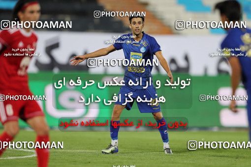 1545232, Tehran, , Iran Football Pro League، Persian Gulf Cup، Week 24، Second Leg، Esteghlal 0 v 0 Tractor Sazi on 2020/07/11 at Azadi Stadium