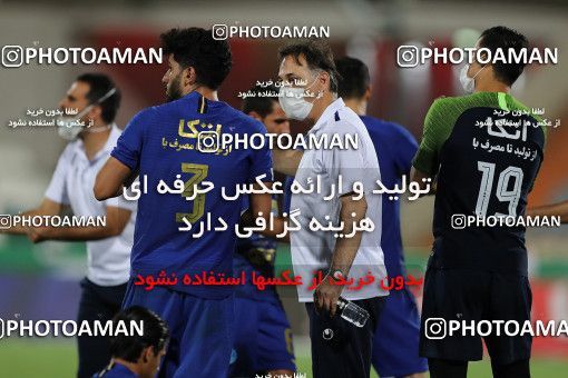 1545225, Tehran, , Iran Football Pro League، Persian Gulf Cup، Week 24، Second Leg، Esteghlal 0 v 0 Tractor Sazi on 2020/07/11 at Azadi Stadium