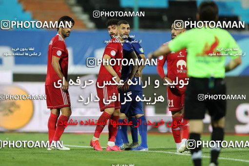 1545042, Tehran, , Iran Football Pro League، Persian Gulf Cup، Week 24، Second Leg، Esteghlal 0 v 0 Tractor Sazi on 2020/07/11 at Azadi Stadium
