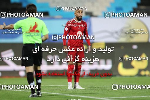1545046, Tehran, , Iran Football Pro League، Persian Gulf Cup، Week 24، Second Leg، Esteghlal 0 v 0 Tractor Sazi on 2020/07/11 at Azadi Stadium