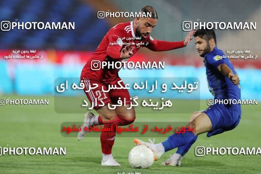 1545132, Tehran, , Iran Football Pro League، Persian Gulf Cup، Week 24، Second Leg، Esteghlal 0 v 0 Tractor Sazi on 2020/07/11 at Azadi Stadium