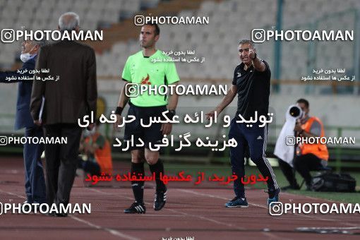 1545064, Tehran, , Iran Football Pro League، Persian Gulf Cup، Week 24، Second Leg، Esteghlal 0 v 0 Tractor Sazi on 2020/07/11 at Azadi Stadium