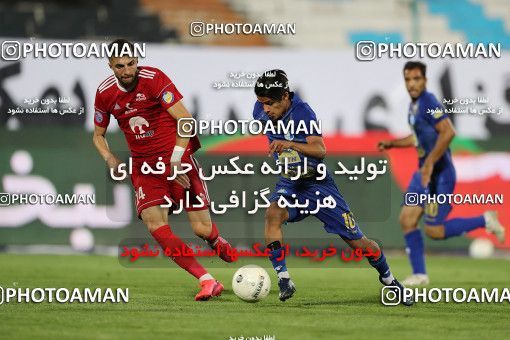 1545154, Tehran, , Iran Football Pro League، Persian Gulf Cup، Week 24، Second Leg، Esteghlal 0 v 0 Tractor Sazi on 2020/07/11 at Azadi Stadium