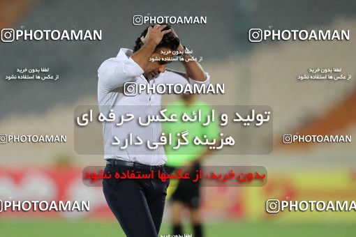 1545013, Tehran, , Iran Football Pro League، Persian Gulf Cup، Week 24، Second Leg، Esteghlal 0 v 0 Tractor Sazi on 2020/07/11 at Azadi Stadium