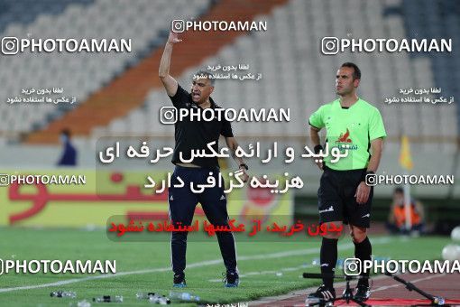 1545071, Tehran, , Iran Football Pro League، Persian Gulf Cup، Week 24، Second Leg، Esteghlal 0 v 0 Tractor Sazi on 2020/07/11 at Azadi Stadium