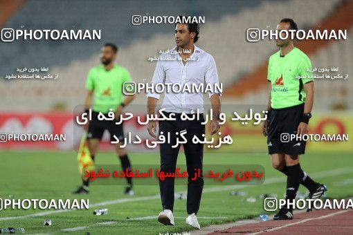 1545093, Tehran, , Iran Football Pro League، Persian Gulf Cup، Week 24، Second Leg، Esteghlal 0 v 0 Tractor Sazi on 2020/07/11 at Azadi Stadium