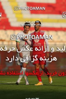 1553120, Tehran, Iran, لیگ برتر فوتبال ایران، Persian Gulf Cup، Week 6، First Leg، Persepolis 1 v 1 Zob Ahan Esfahan on 2020/12/31 at Azadi Stadium