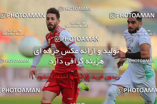1553136, Tehran, Iran, لیگ برتر فوتبال ایران، Persian Gulf Cup، Week 6، First Leg، Persepolis 1 v 1 Zob Ahan Esfahan on 2020/12/31 at Azadi Stadium