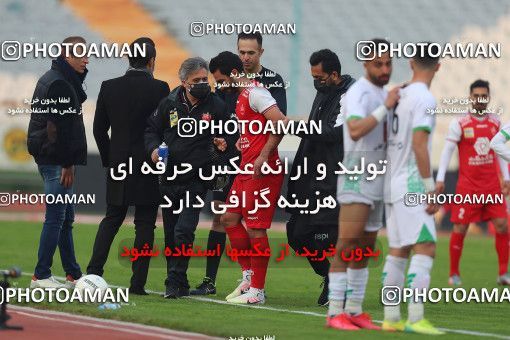 1553148, Tehran, Iran, لیگ برتر فوتبال ایران، Persian Gulf Cup، Week 6، First Leg، Persepolis 1 v 1 Zob Ahan Esfahan on 2020/12/31 at Azadi Stadium
