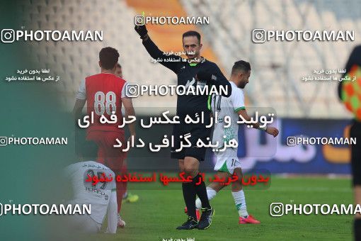 1553147, Tehran, Iran, لیگ برتر فوتبال ایران، Persian Gulf Cup، Week 6، First Leg، Persepolis 1 v 1 Zob Ahan Esfahan on 2020/12/31 at Azadi Stadium