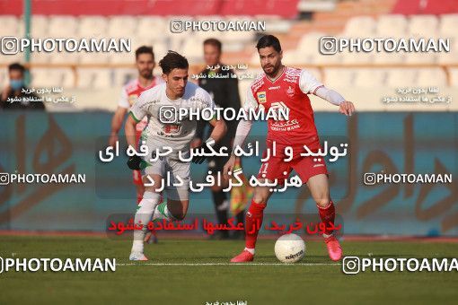 1548084, Tehran, Iran, لیگ برتر فوتبال ایران، Persian Gulf Cup، Week 6، First Leg، Persepolis 1 v 1 Zob Ahan Esfahan on 2020/12/31 at Azadi Stadium