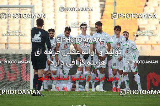 1548350, Tehran, Iran, لیگ برتر فوتبال ایران، Persian Gulf Cup، Week 6، First Leg، Persepolis 1 v 1 Zob Ahan Esfahan on 2020/12/31 at Azadi Stadium