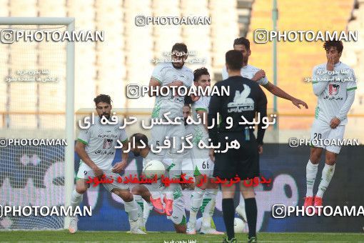 1548170, Tehran, Iran, لیگ برتر فوتبال ایران، Persian Gulf Cup، Week 6، First Leg، Persepolis 1 v 1 Zob Ahan Esfahan on 2020/12/31 at Azadi Stadium