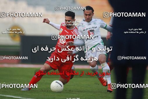 1548325, Tehran, Iran, لیگ برتر فوتبال ایران، Persian Gulf Cup، Week 6، First Leg، Persepolis 1 v 1 Zob Ahan Esfahan on 2020/12/31 at Azadi Stadium