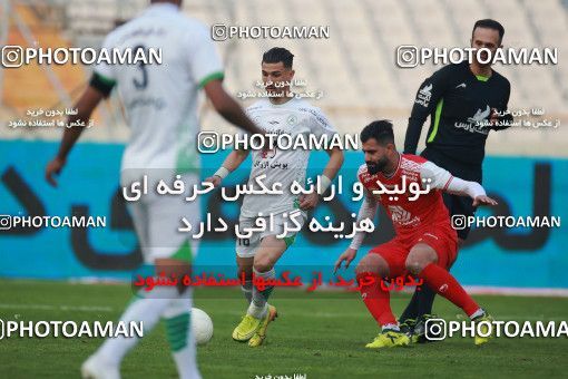 1548163, Tehran, Iran, لیگ برتر فوتبال ایران، Persian Gulf Cup، Week 6، First Leg، Persepolis 1 v 1 Zob Ahan Esfahan on 2020/12/31 at Azadi Stadium