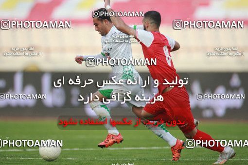 1548250, Tehran, Iran, لیگ برتر فوتبال ایران، Persian Gulf Cup، Week 6، First Leg، Persepolis 1 v 1 Zob Ahan Esfahan on 2020/12/31 at Azadi Stadium
