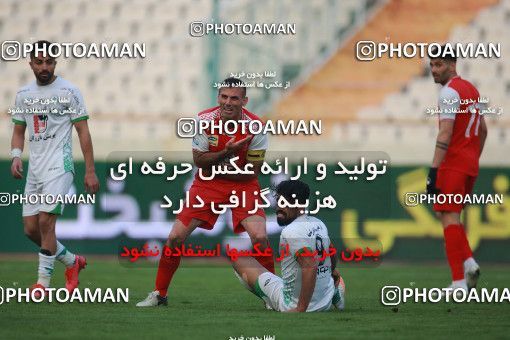 1548092, Tehran, Iran, لیگ برتر فوتبال ایران، Persian Gulf Cup، Week 6، First Leg، Persepolis 1 v 1 Zob Ahan Esfahan on 2020/12/31 at Azadi Stadium