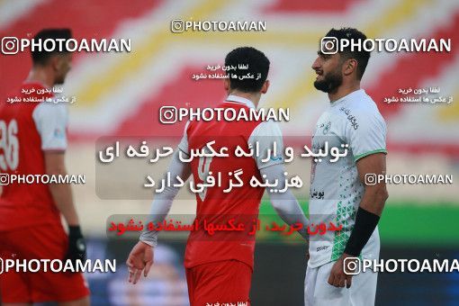 1548120, Tehran, Iran, لیگ برتر فوتبال ایران، Persian Gulf Cup، Week 6، First Leg، Persepolis 1 v 1 Zob Ahan Esfahan on 2020/12/31 at Azadi Stadium