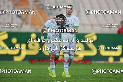 1548347, Tehran, Iran, لیگ برتر فوتبال ایران، Persian Gulf Cup، Week 6، First Leg، Persepolis 1 v 1 Zob Ahan Esfahan on 2020/12/31 at Azadi Stadium