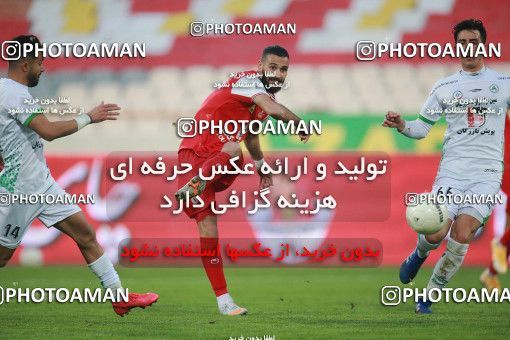 1548156, لیگ برتر فوتبال ایران، Persian Gulf Cup، Week 6، First Leg، 2020/12/31، Tehran، Azadi Stadium، Persepolis 1 - ۱ Zob Ahan Esfahan
