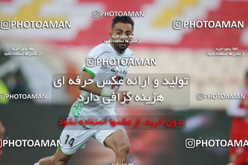 1548168, Tehran, Iran, لیگ برتر فوتبال ایران، Persian Gulf Cup، Week 6، First Leg، Persepolis 1 v 1 Zob Ahan Esfahan on 2020/12/31 at Azadi Stadium