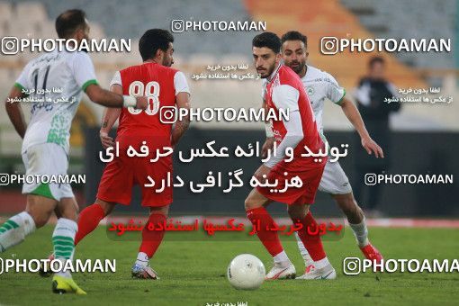 1548136, Tehran, Iran, لیگ برتر فوتبال ایران، Persian Gulf Cup، Week 6، First Leg، Persepolis 1 v 1 Zob Ahan Esfahan on 2020/12/31 at Azadi Stadium