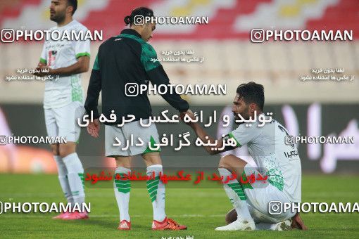 1548321, Tehran, Iran, لیگ برتر فوتبال ایران، Persian Gulf Cup، Week 6، First Leg، Persepolis 1 v 1 Zob Ahan Esfahan on 2020/12/31 at Azadi Stadium