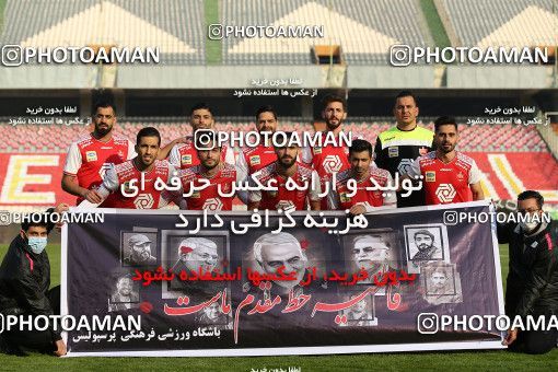 1708510, لیگ برتر فوتبال ایران، Persian Gulf Cup، Week 6، First Leg، 2020/12/31، Tehran، Azadi Stadium، Persepolis 1 - ۱ Zob Ahan Esfahan