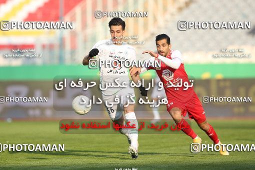 1708586, Tehran, Iran, لیگ برتر فوتبال ایران، Persian Gulf Cup، Week 6، First Leg، Persepolis 1 v 1 Zob Ahan Esfahan on 2020/12/31 at Azadi Stadium