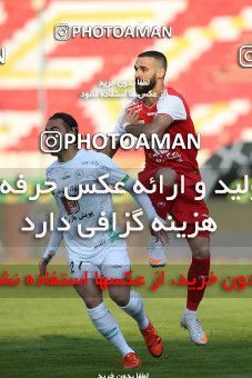 1708544, Tehran, Iran, لیگ برتر فوتبال ایران، Persian Gulf Cup، Week 6، First Leg، Persepolis 1 v 1 Zob Ahan Esfahan on 2020/12/31 at Azadi Stadium