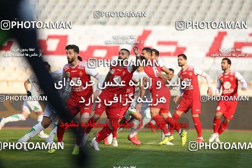 1708628, Tehran, Iran, لیگ برتر فوتبال ایران، Persian Gulf Cup، Week 6، First Leg، Persepolis 1 v 1 Zob Ahan Esfahan on 2020/12/31 at Azadi Stadium
