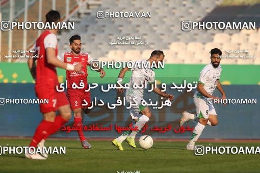 1708613, Tehran, Iran, لیگ برتر فوتبال ایران، Persian Gulf Cup، Week 6، First Leg، Persepolis 1 v 1 Zob Ahan Esfahan on 2020/12/31 at Azadi Stadium